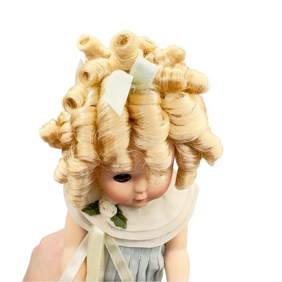 Shirley Temple Ginny Porcelain Doll MBI 11” Sailor Dress w/ Stand - Picture 10 of 15